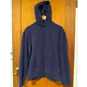 Greyson hoodie Men's small sweatshirt dark purple cotton blend mid weight unisex